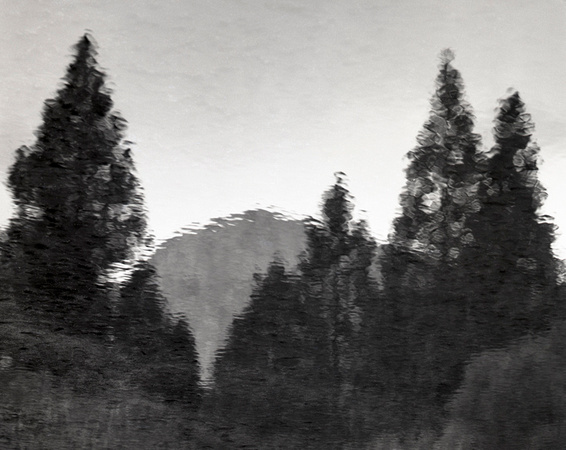 Reflections on Mirror Lake, Yosemite Valley