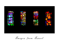 Four Windows from the Church of the Annunciation-Nazareth